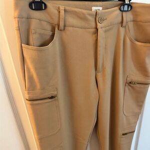 Womens Tan Cargo Pants
